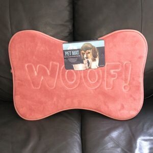 Woof Multi-purpose Comfort Pet Mat in Pink